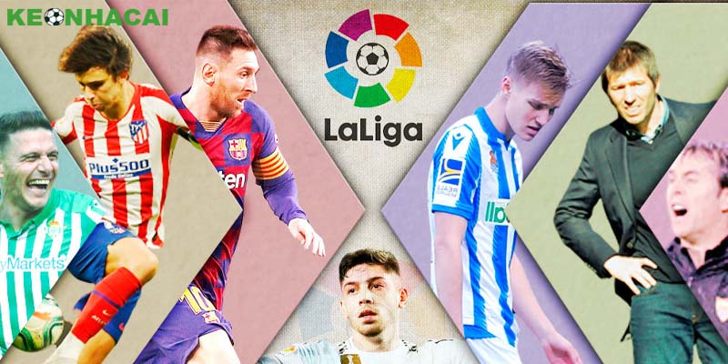 Những kèo bóng đá La Liga hấp dẫn nhất tại Keonhacai