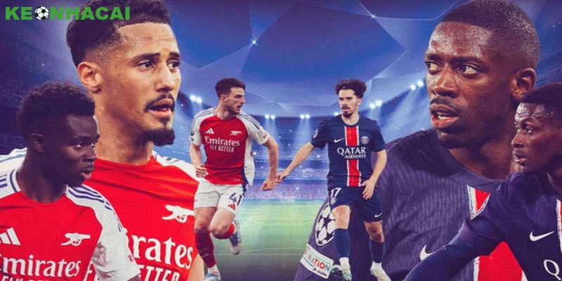 Thông tin đội hình dự kiến của trận đấu PSG Vs Arsenal